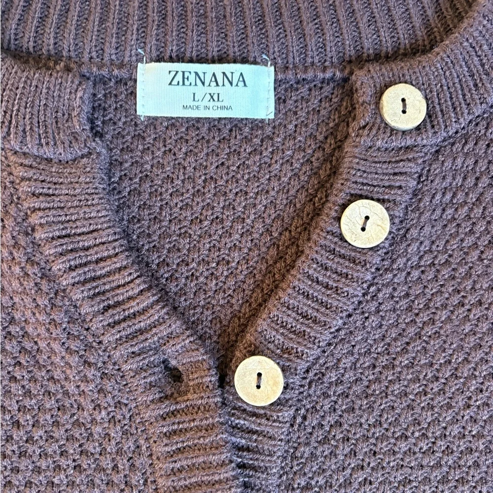 Zenana long sleeve sweater - Picture 2 of 3